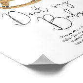 ベアパンダドゥ言わないベビー ポスター (角)