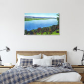 ベアヒルビューオブカナンダガイグアレイク キャンバスプリント (インサイチュ (寝室))