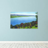 ベアヒルビューオブカナンダガイグアレイク キャンバスプリント (インサイチュ (ウッドフロア))