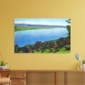 ベアヒルビューオブカナンダガイグアレイク キャンバスプリント (インサイチュ (リビング))