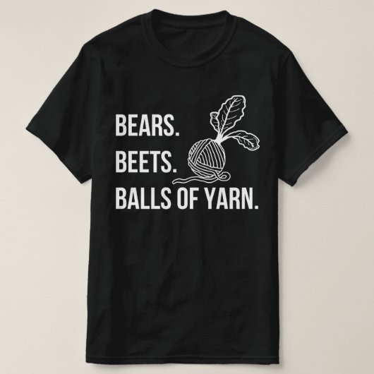 ベアビーズビーズボールオブヤーン – メンズティー Tシャツ (デザイン正面)