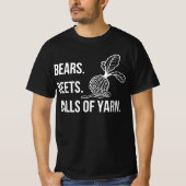 ベアビーズビーズボールオブヤーン – メンズティー Tシャツ (正面)