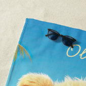 ベアビーチキッズタオルビーチ日 ビーチタオル (インサイチュ)