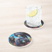 ベアファミリーのコラージュ コースター (側面)