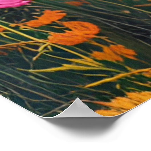 ベアファミリーのコラージュ ポスター (角)