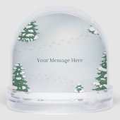 ベアファミリーアットホーム素朴ウィンターログキャビンカスタム (裏面)