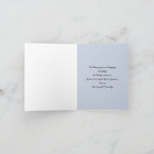 ベアファミリーメリークリスマス シーズンカード (内部)