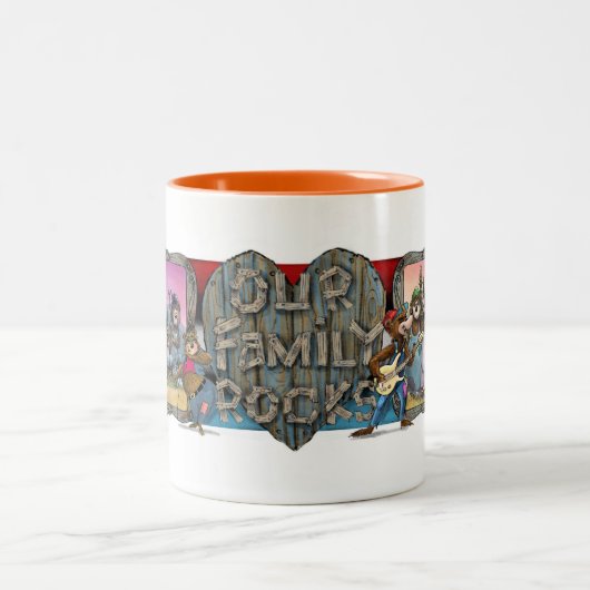 ベアファミリー懇親会マグ ツートーンマグカップ (中央)