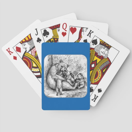 ベアファミリー トランプ (裏面)