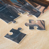 ベアファンアートファンタジー写真パズルブラウンベアアート ジグソーパズル (側面)