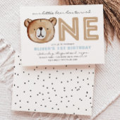 ベアファースト誕生日招待状 招待状