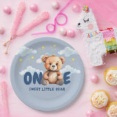ベアファースト誕生日紙プレート ペーパープレート (パーティー)