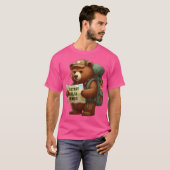 ベアフォクトロツデルタタンゴスベおもしろいアー Tシャツ (正面フル)