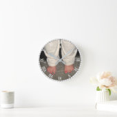 ベアフットアットザピアラウンドウォールクロック ラウンド壁時計 (ホーム)