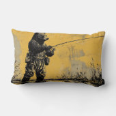 ベアフライ釣り装飾用クッション ランバークッション (裏面)