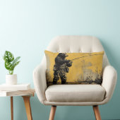 ベアフライ釣り装飾用クッション ランバークッション (椅子)