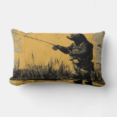 ベアフライ釣り装飾用クッション ランバークッション (正面)