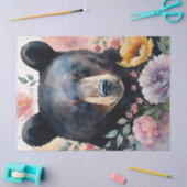 ベアフローラウォーターカラーアート 薄葉紙 (クラフト)