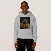 ベアフード付きスウェットシャツ (正面フル)