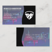 ベアブルロゴ | 株式市場財務グラフ 名刺 (正面/裏面)