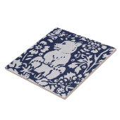 ベアブルーグレー花崗岩の石木地動物アート タイル (側面)