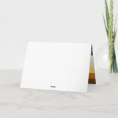 ベアプライドはゲイの結婚おめでとうカードを持つ カード (裏面)