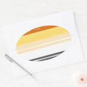 ベアプライドインクバー-.png 楕円形シール (封筒)