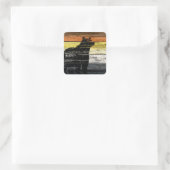 ベアプライドウッドアート スクエアシール (バッグ)