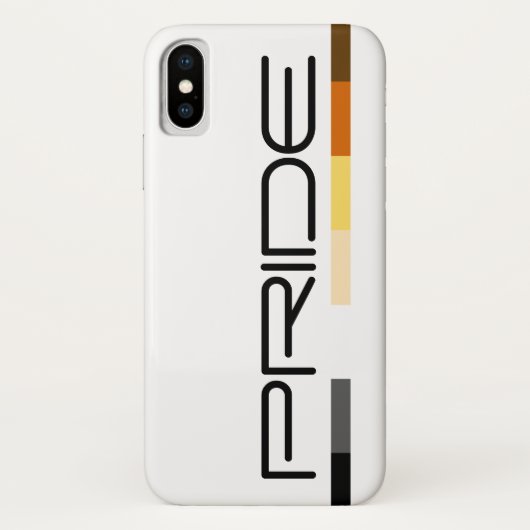 ベアプライドカラーズベアプライドフラグ Case-Mate iPhoneケース (裏面)