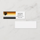 ベアプライドゲイクルーズカード スキニー名刺 (正面/裏面)