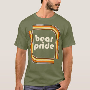 ベアプライドゲイベアレトロLGBTゲイプライド Tシャツ