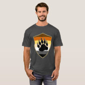 ベアプライドシールドベアポー Tシャツ (正面フル)