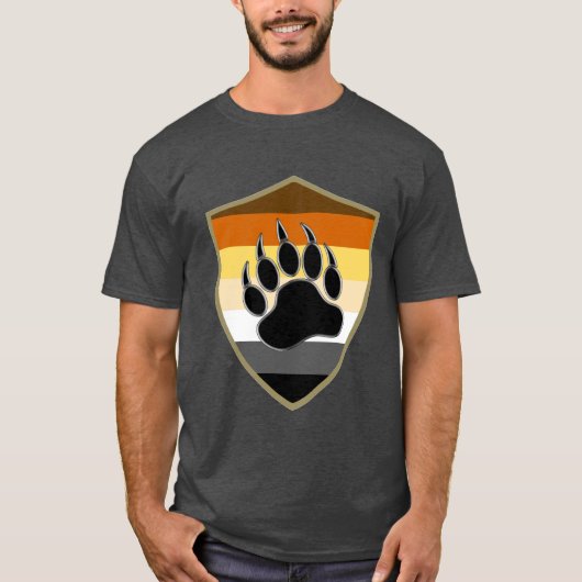 ベアプライドシールドベアポー Tシャツ (正面)