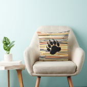 ベアプライドストライプの装飾用クッション クッション (椅子)