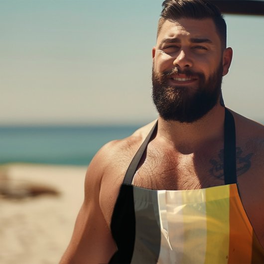 ベアプライドストライプ数 エプロン