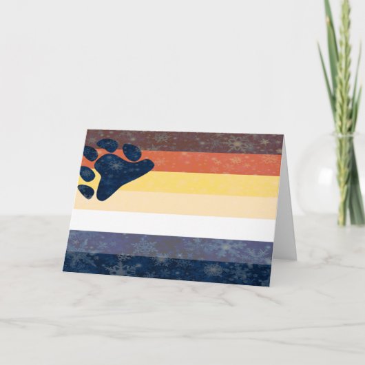 ベアプライドスノーフレークカード シーズンカード (正面)