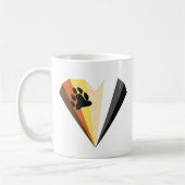 ベアプライドハートクラシックマグ コーヒーマグカップ (左)