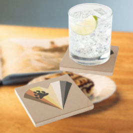 ベアプライドハートストーンコースター ストーンコースター