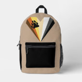 ベアプライドハートバックパック プリントバックパック (正面)