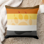 ベアプライドフラグカッコいい埋め込みベアーポーアクン クッション (ブランケット)