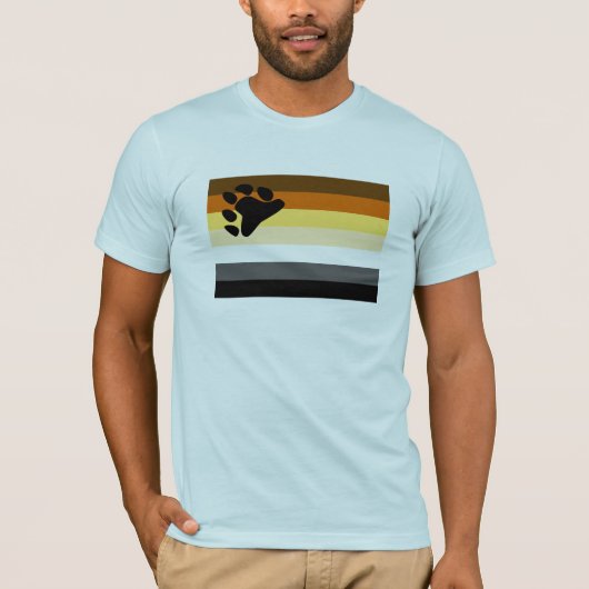 ベアプライドフラッグ Tシャツ (正面)