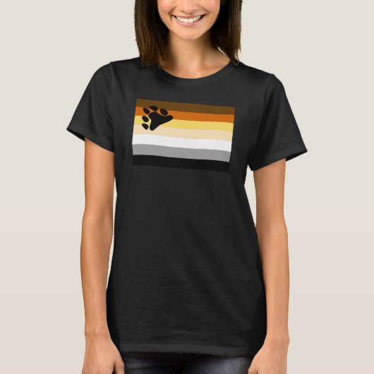 ベアプライドフラッグ Tシャツ (正面)