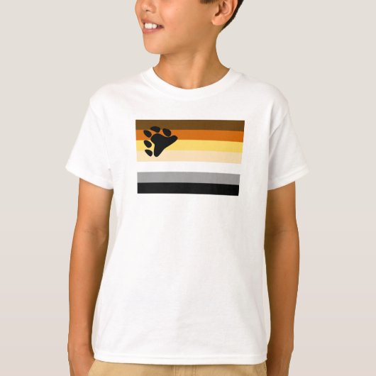 ベアプライドフラッグ Tシャツ (正面)