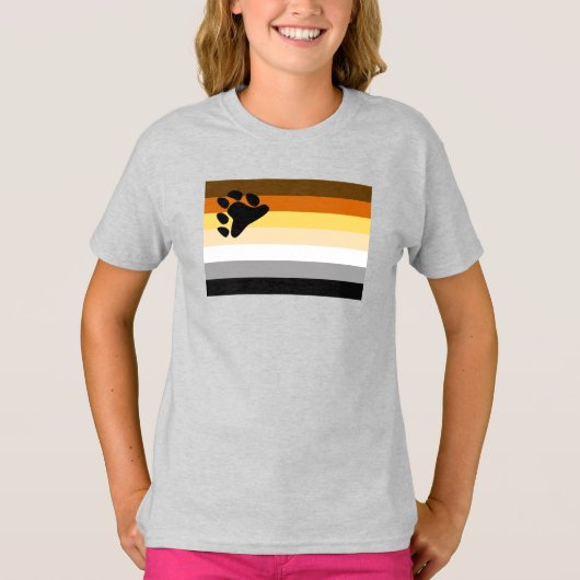 ベアプライドフラッグ Tシャツ (正面)