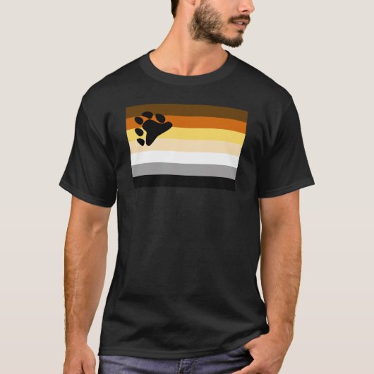 ベアプライドフラッグ Tシャツ (正面)