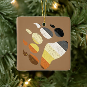 ベアプライド動揺してポー セラミックオーナメント