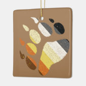 ベアプライド動揺してポー セラミックオーナメント (左)