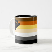 ベアプライド国旗 ツートーンマグカップ (正面左)