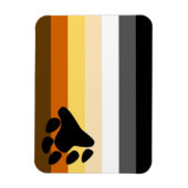 ベアプライド国旗 マグネット (縦)