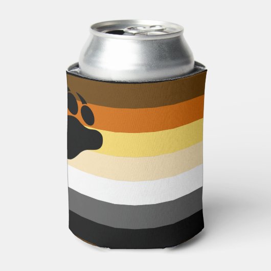 ベアプライド国旗 缶クーラー (缶正面)
